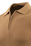 Erkek Fermuarlı Polo Yaka Triko Kazak 5240F BGL-ST04852