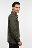 Erkek Gömlek Yaka Kol Manşetli Cepli Sweat 4249 BGL-ST04862