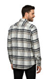 Erkek Kışlık Çift Cep Kapaklı Oduncu Gömlek BGL-ST04869