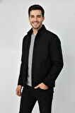 Erkek Büyük Beden Hakim Yaka Spor Mont 99547 BBGL-ST04878