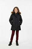 Kız Çocuk Kapüşonlu Mont BGL-ST04886