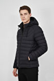 Erkek Kapüşonlu Spor Mont Regular Fit 3019 BGL-ST04897