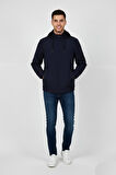 Erkek Kapüşonlu Mevsimlik Spor Mont 8077 BGL-ST04919