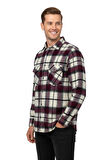 Erkek Kışlık Çift Cep Kapaklı Oduncu Gömlek BGL-ST04930
