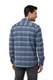 Erkek Kışlık Çift Cep Kapaklı Gömlek BGL-ST04931