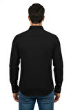 Erkek Spor Silim Fit Dokuma Gömlek BGL-ST04946