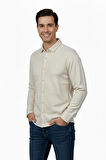 Erkek Spor Silim Fit Dokuma Gömlek BGL-ST04946