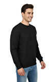 Erkek Sıfır Yaka Petek Doku Regular Fit Sweatshirt BGL-ST04950