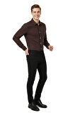 Erkek Spor Silim Fit Kanvas Tek Cepli Gömlek BGL-ST04955