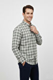 Erkek Kışlık Tek Cep Klasik Gömlek BGL-ST04990