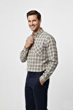 Erkek Kışlık Tek Cep Klasik Gömlek BGL-ST04990