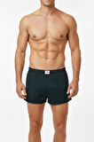 Erkek Penye Baskı Desenli Boxer  BGL-ST05010