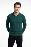 Erkek Spor Polo Yaka Mevsimlik Kazak BGL-ST05444
