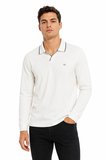 Erkek Mevsimlik Spor Polo V Yaka Sweatshırt BGL-ST05469