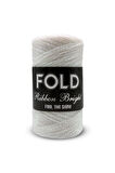 Ribbon Bright  - Beyaz Simli Pamuk Ribbon Örgü İpi 