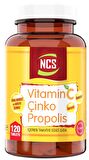 Flx Magnesium Elemental Complex 400 Mg 60 Tablet + Ncs Vitamin C Çinko Propolis 120 Tablet