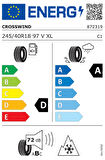 CROSSWIND GRIP PEAK WINTER 245/40R18 97V XL (2025) KIŞ LASTİĞİ
