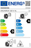 CROSSWIND GRIP PEAK WINTER 245/45R19 102V XL 2025 KIŞ LASTİĞİ