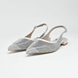 Taş Aksesuarlı Kadın Babet 