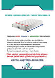 Kapitoneli Fitted Full Kenar Su Sıvı Geçirmez Alezi Beyaz Renkli Tek Çift Kişilik Yatak Koruyucu