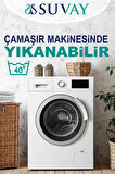 1 Adet Antialerjik Boncuk Silikon Yastık Pamuklu Kılıf 900 gr