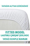 70x120 Sıvı Geçirmez Bebek Alezi | %100 Pamuklu Çocuk Yatak Koruyucu Alez | Park Beşik| Kreş Anaokulu Alezi