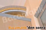 Bacamatik Aspiratör Davlumbaz Baca Klapesi Silikonlu Set