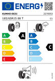 KUMHO 185/65R15 88T ES31 2025 ÜRETİM YAZLIK LASTİK