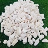Dolomit Taş Beyaz Taş 4 Kg 1-2 Cm Dere Taşı Çakıl Taşı Dolamit