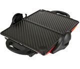 Awox Orion BÜYÜK 8 dilim 1800 W Izgara Tost Makinesi 6 Kademeli Gri