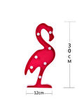 Kişiye Özel  Gerçek İstiridye İçinde İnci Kolye Flamingo Led Işık Seti