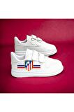 Club Atlético de Madrid baskılı kids sneaker çocuk spor ayakkabı