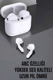 Beyaz Yeni Nesil Pro Bluetooth Kulaklık Yüksek Ses Kaliteli Anc Özelliği