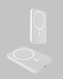 5000mah Manyetik Powerbank – İphone Serisi İçin Taşınabilir Kablosuz Şarj Cihazı