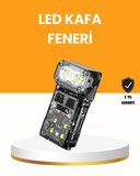 Kamp Ve Outdoor İçin Led Far 10 Saat Pil Sensörlü Manyetik