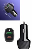 38w Usb Type-c Girişli Oto Çakmaklık Araç İçi Hızlı Şarj Çakmaklık Şarj Aleti