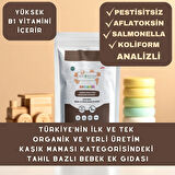 Organik Keçiboynuzu Unlu Muhallebi Karışımı Tahıl Bazlı Bebek Ek Gıdası B1 VİTAMİNLİ 250gr
