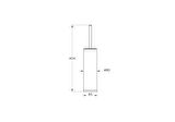 VitrA Base 300 A44155 Tuvalet Fırçalığı, Krom