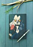 KRAFT SERT KAPAK ÇİZGİSİZ (13X21 CM )DEATH NOTE RYUK ANİME DEFTER