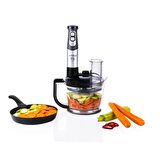 Arnica GH21801 Diva Trend Pro Doğrayıcı Blender Seti-GÜMÜŞ