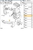 Hava Filtresi Hortumu Partner Berlingo DW8 (1440.41)