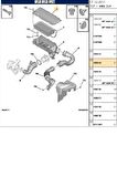Hava Filtre Üst Kutusu 107 206 206+ 207 307 Bipper Citroen C1 C2 C3 Nemo Xsara (1420.K4)