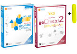 ÜçDörtBeş Yayınları TYT AYT Geometri 1 ve 2. Kitap Soru Bankası Seti