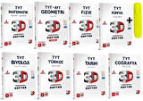 3D Yayınları TYT Tüm Dersler Video Destekli Defter Seti 8 Kitap