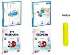 3D ve Üçdörtbeş TYT Matematik Geometri Soru Bankası Seti 4 Kitap