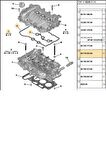 Üst Kapak Contası 108 208 2008 301 308 C1 C3 Cactus C-elysee 1,2 12V (9677855380-83440531)