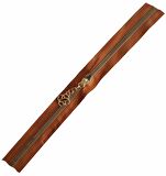 Başlıklı Fermuar 40 cm Light Gold Metal Taba