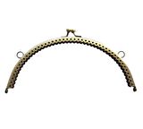 Oval Cüzdan Klipsi 20 Cm Antik Renk