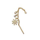 Kar Tanesi Light Gold Sarkaç Süs 20 cm