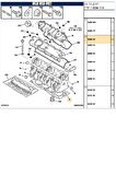 Silindir Kapak Contası 5 Tırnak Partner Berlingo 1,42M DW8 (0209X4-42173006)